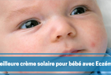 Photo de Meilleure crème solaire pour les bébés avec l’eczéma – Notre comparatif 2021/2022