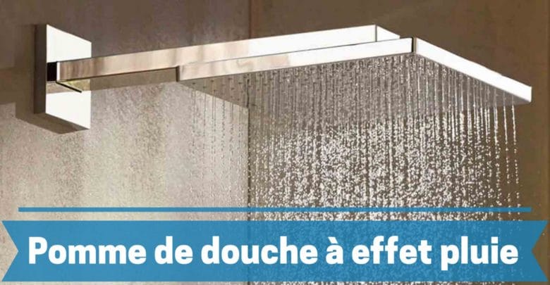 meilleures pommes ou pommeauxde douche à effet de pluie